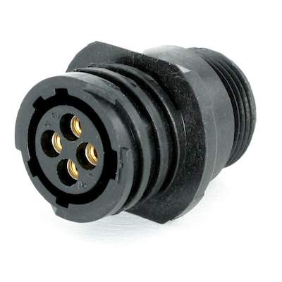 Cable Fit Receptacle with 4 x Socket