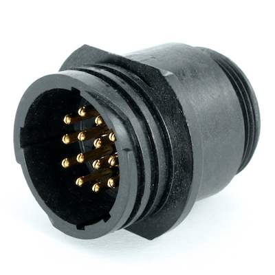 Cable Fit Receptacle with 14 x Pin