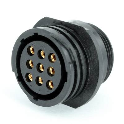 Cable Fit Receptacle with 9 x Socket