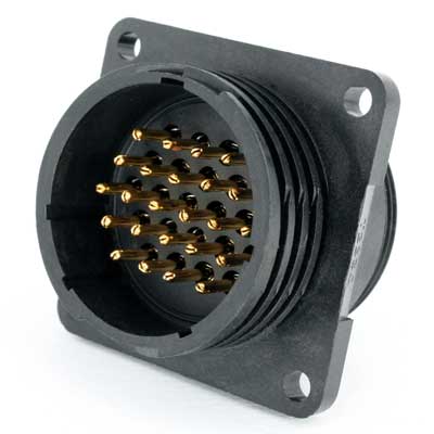 Panel Mounted Receptacle 24 x Pin